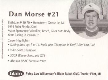 1995 JSK Iceman Supercar Series #NNO Dan Morse Back