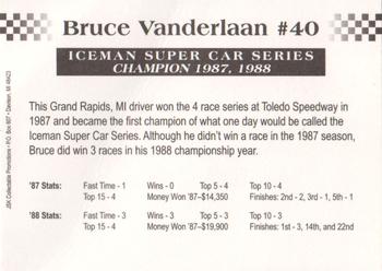 1995 JSK Iceman Supercar Series Past Champions #NNO Bruce Vanderlaan Back