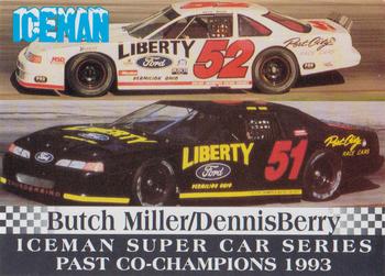 1995 JSK Iceman Supercar Series Past Champions #NNO Dennis Berry / Butch Miller Front
