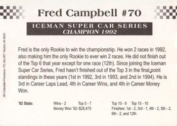 1995 JSK Iceman Supercar Series Past Champions #NNO Fred Campbell Back