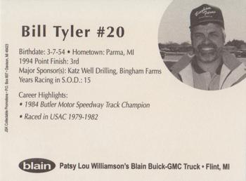1995 JSK S.O.D. Sprints #NNO Bill Tyler's Car Back