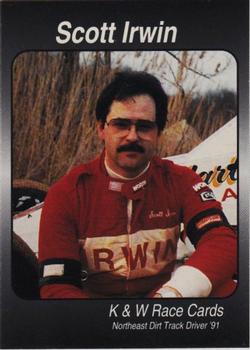 1991 K & W Dirt Track #04 Scott Irwin Front