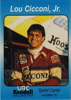 1991 K & W URC Sprints #05 Lou Cicconi, Jr. Front