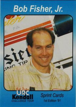 1991 K & W URC Sprints #34 Bob Fisher, Jr. Front
