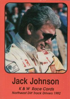 1992 K & W Dirt Track #06 Jack Johnson Front