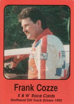 1992 K & W Dirt Track #19 Frank Cozze Front