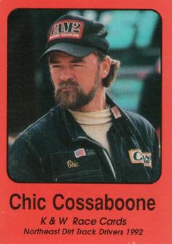 1992 K & W Dirt Track #24 Chic Cossaboone Front