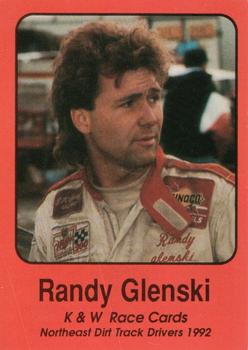 1992 K & W Dirt Track #31 Randy Glenski Front