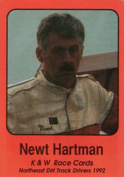 1992 K & W Dirt Track #63 Newt Hartman Front