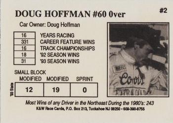 1994 K & W Dirt Track #2 Doug Hoffman Back
