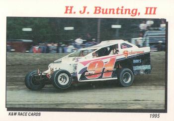 1995 K&W Dirt Track #24 H.J. Bunting III Front