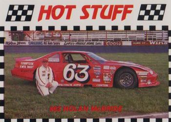 1990 Hot Stuff #1025 Nolan McBride Front
