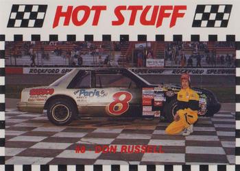 1990 Hot Stuff #1037 Don Russell Front