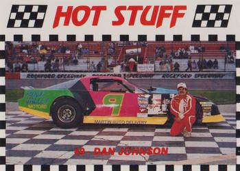 1990 Hot Stuff #1042 Dan Johnson Front
