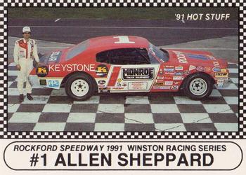 1991 Langenberg Hot Stuff Rockford Speedway #40 Alan Sheppard Front