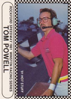 1991 Langenberg Hot Stuff Rockford Speedway #47 Thomas Powell Front