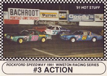 1991 Langenberg Hot Stuff Rockford Speedway #48 Todd Aldrich / Al Merfeld / Gene Hill Front