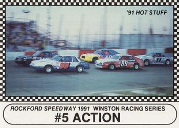 1991 Langenberg Hot Stuff Rockford Speedway #64 Dave Wagner/Bill McCoy/Bruce Devoy/Richard Sanders/Robert Parisot Front
