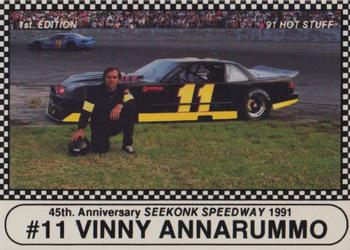 1991 Langenberg Hot Stuff Seekonk Speedway #1 Vinny Annarummo Front
