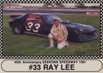 1991 Langenberg Hot Stuff Seekonk Speedway #2 Ray Lee Front
