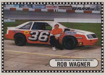 1992 Langenberg Flash Rockford Speedway #NNO Rob Wagner Front