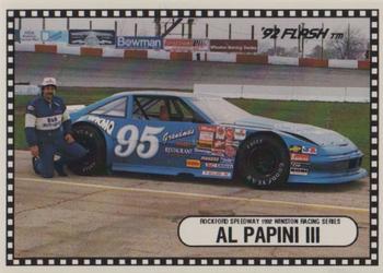 1992 Langenberg Flash Rockford Speedway #NNO Al Papini III Front