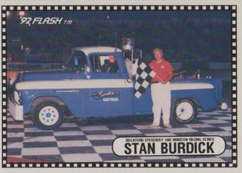 1992 Langenberg Flash Rockford Speedway #NNO Stan Burdick Front