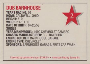 1992 Stars Go Mart #2 Dub Barnhouse Back