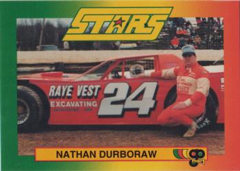 1992 Stars Go Mart #17 Nathan Durboraw Front