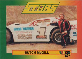 1992 Stars Go Mart #44 Butch McGill Front