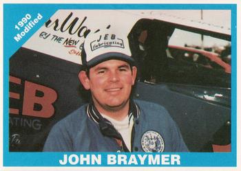 1992 Donny's Lernerville Speedway Part 1 #10 John Braymer Front