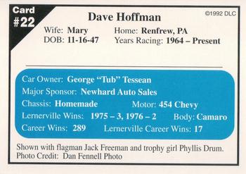 1992 Donny's Lernerville Speedway Part 1 #22 Dave Hoffman Back