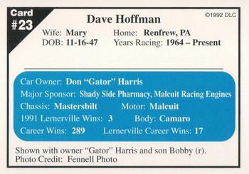 1992 Donny's Lernerville Speedway Part 1 #23 Dave Hoffman Back