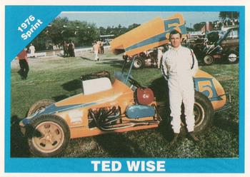 1992 Donny's Lernerville Speedway Part 1 #68 Ted Wise Front