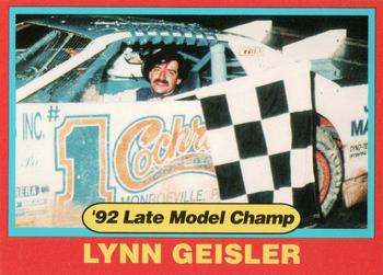 1992 Donny's Lernerville Speedway Part 2 #20 Lynn Geisler Front