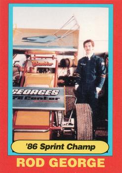 1992 Donny's Lernerville Speedway Part 2 #23 Rod George Front
