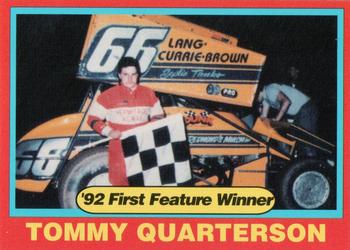 1992 Donny's Lernerville Speedway Part 2 #58 Tommy Quarterson Front