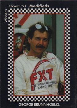 1991 Winner's Choice Modifieds  #24 George Brunnhoelzl Front