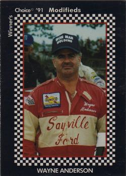 1991 Winner's Choice Modifieds  #32 Wayne Anderson Front