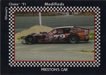 1991 Winner's Choice Modifieds  #68 John Preston's Car Front