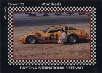 1991 Winner's Choice Modifieds  #95 Richie Evans w/Car/Daytona International Speedway Front