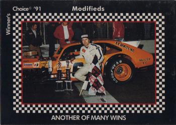 1991 Winner's Choice Modifieds  #96 Richie Evans w/Car/Another of Many Wins Front