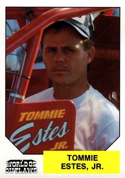 1989 World of Outlaws #38 Tommie Estes Jr. Front