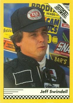 1991 World of Outlaws #20 Jeff Swindell Front