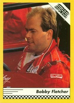 1991 World of Outlaws #46 Bobby Fletcher Front