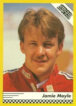1991 World of Outlaws #100 Jamie Moyle Front