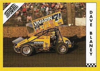 1991 World of Outlaws #104 Dave Blaney's Car Front
