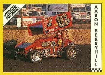 1991 World of Outlaws #112 Aaron Berryhill's Car Front