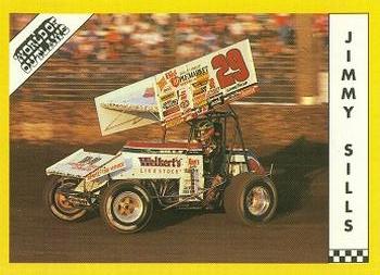 1991 World of Outlaws #114 Jimmy Sills' Car Front