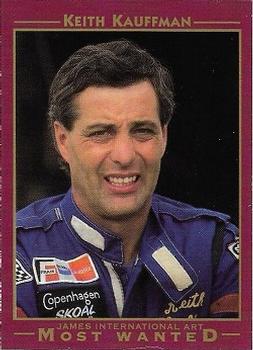 1992 World of Outlaws Most Wanted #8 Keith Kauffman Front